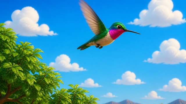 Scene 20 - Le Vieil Homme et le Colibri