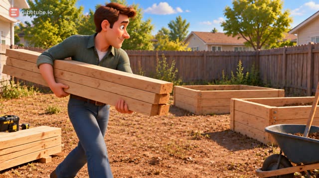 Scene 3 - Pedro and Camilia and the Garden