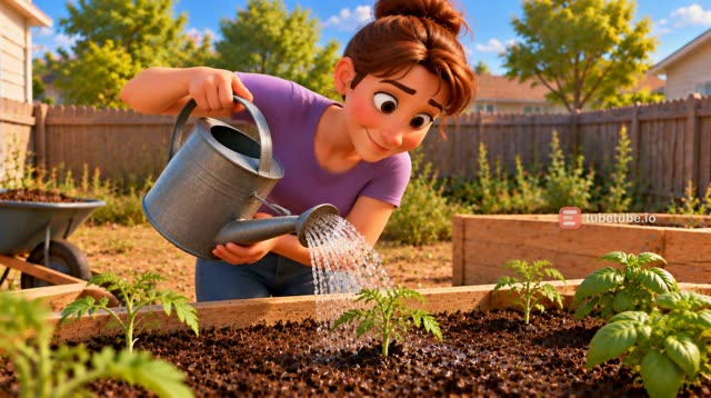 Scene 7 - Pedro and Camilia and the Garden