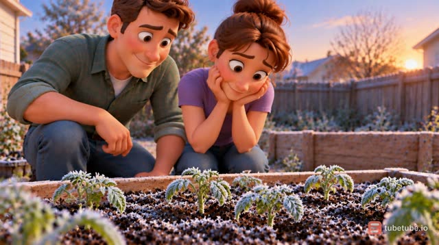 Scene 8 - Pedro and Camilia and the Garden