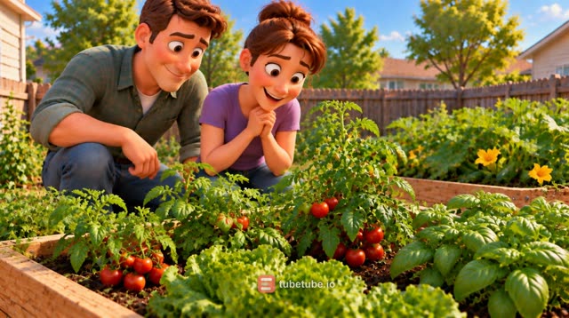 Scene 9 - Pedro and Camilia and the Garden
