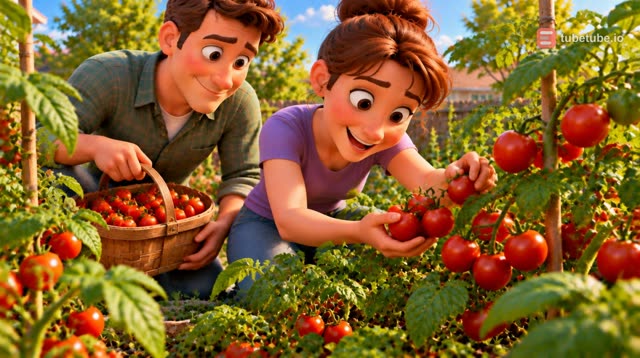 Scene 11 - Pedro and Camilia and the Garden