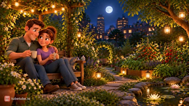 Scene 15 - Pedro and Camilia and the Garden