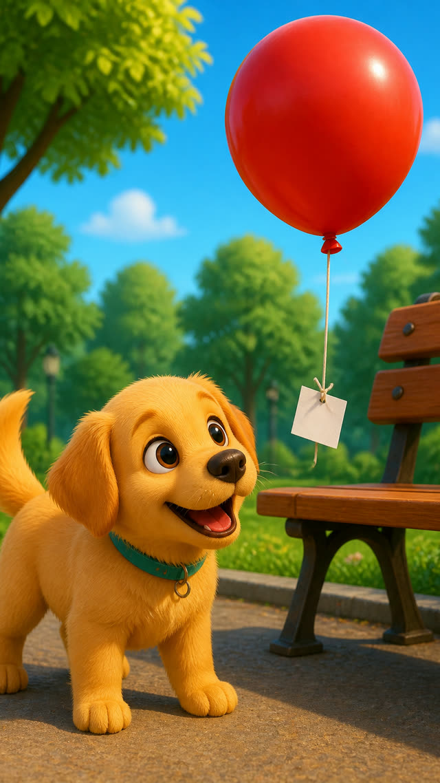 Scene 2 - THE TINY GOLDEN PUPPY