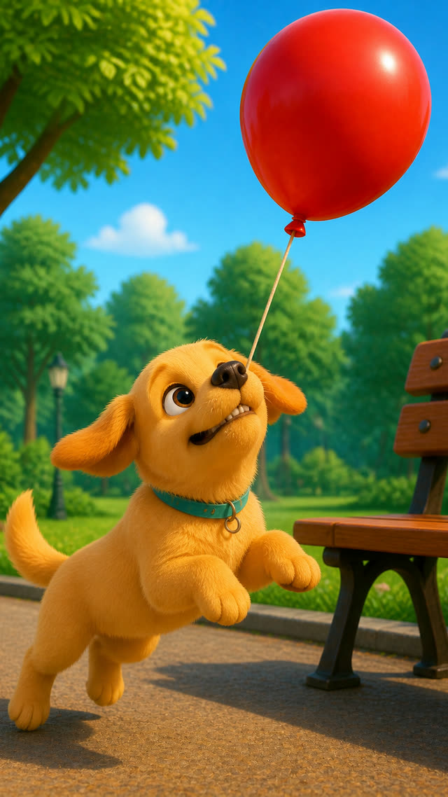Scene 3 - THE TINY GOLDEN PUPPY