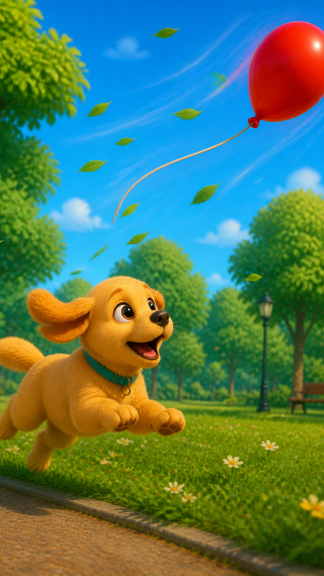 Scene 4 - THE TINY GOLDEN PUPPY