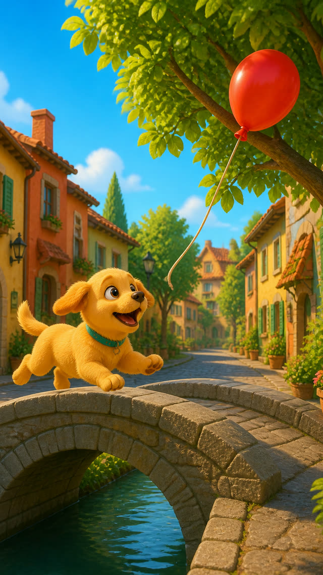 Scene 5 - THE TINY GOLDEN PUPPY