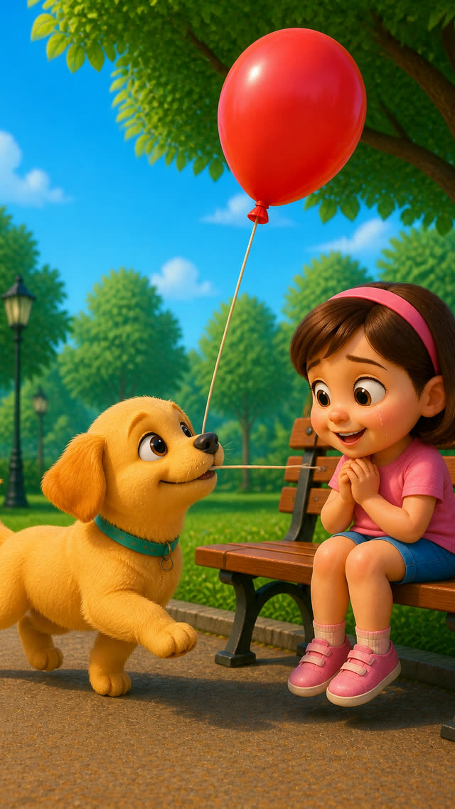 Scene 7 - THE TINY GOLDEN PUPPY