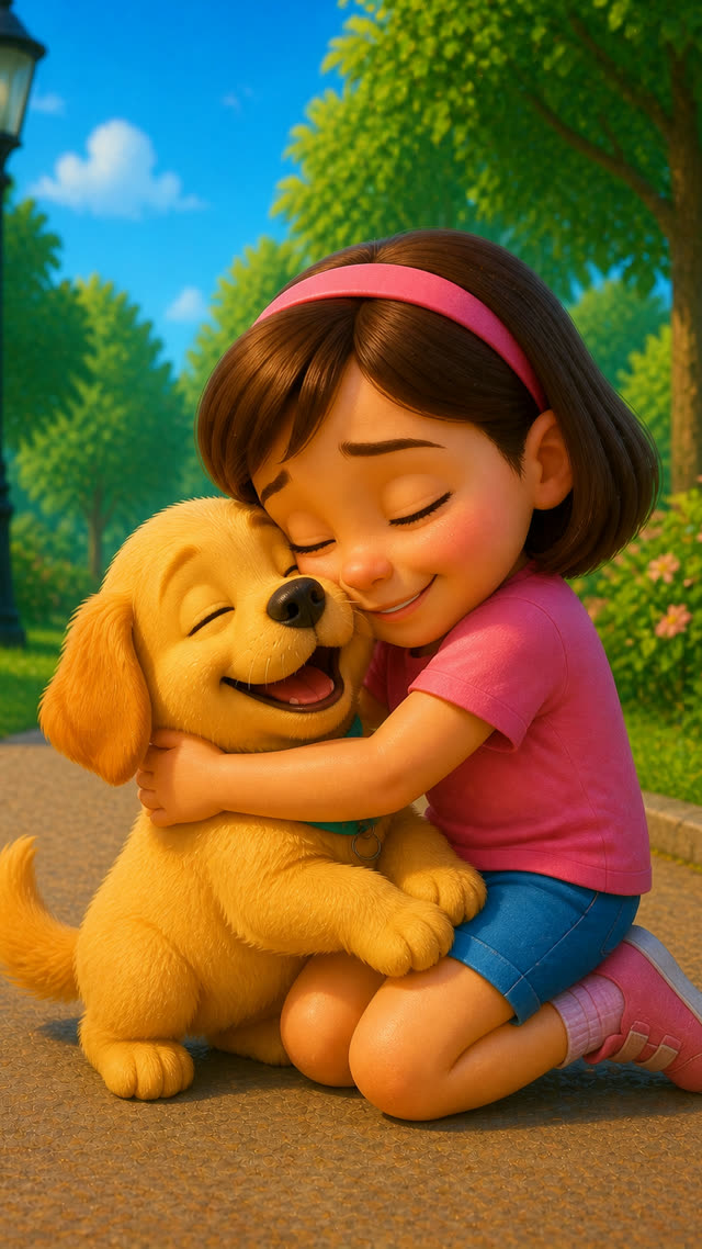 Scene 9 - THE TINY GOLDEN PUPPY