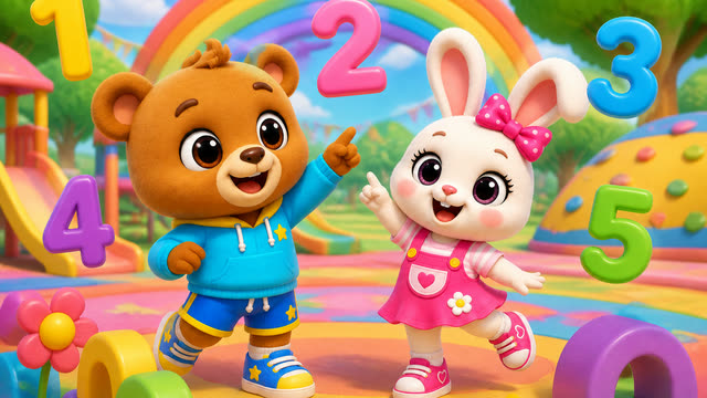 Scene 3 - Count With Me! 1 to 10 | Bubu & Berry Kids Song
