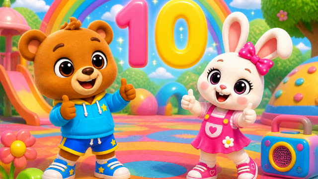 Scene 5 - Count With Me! 1 to 10 | Bubu & Berry Kids Song