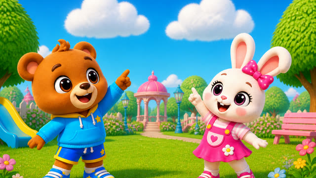 Scene 7 - Count With Me! 1 to 10 | Bubu & Berry Kids Song