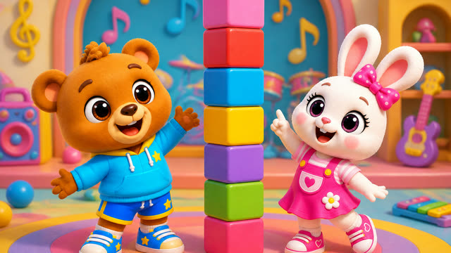 Scene 15 - Count With Me! 1 to 10 | Bubu & Berry Kids Song