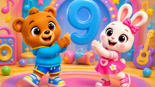 Scene 17 - Count With Me! 1 to 10 | Bubu & Berry Kids Song