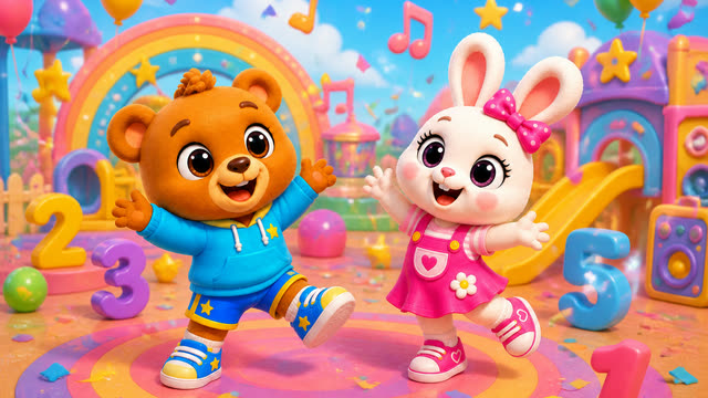 Scene 20 - Count With Me! 1 to 10 | Bubu & Berry Kids Song