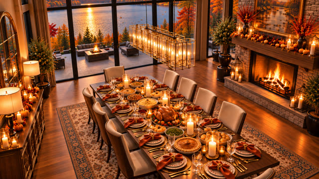 Scene 1 - Thanksgiving Dinner