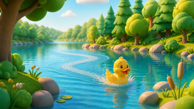 Scene 3 - Three Little Ducks