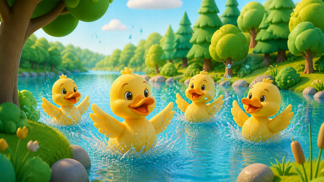 Scene 5 - Three Little Ducks