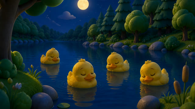 Scene 7 - Three Little Ducks
