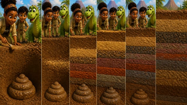 Dinosaur Poop