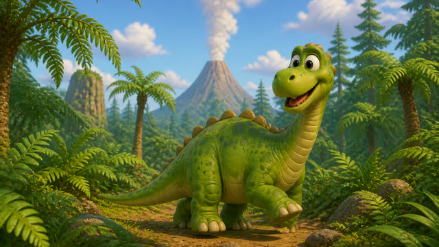 Scene 1 - Dinosaur Poop
