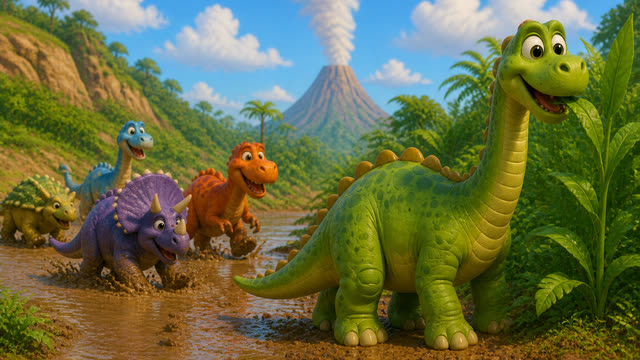 Scene 2 - Dinosaur Poop
