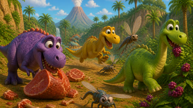 Scene 3 - Dinosaur Poop