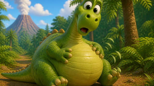Scene 4 - Dinosaur Poop