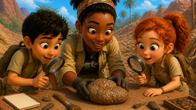 Scene 14 - Dinosaur Poop