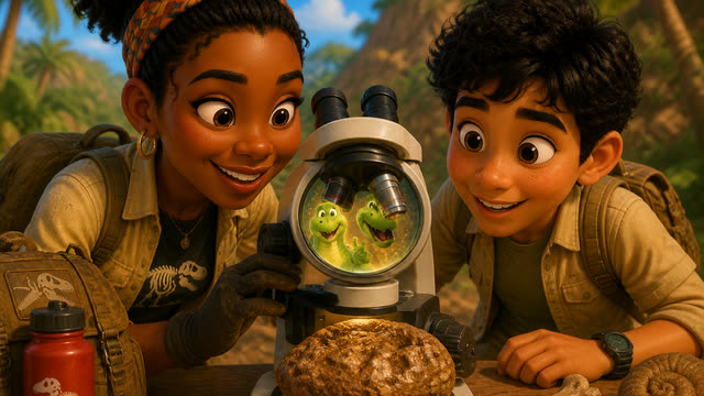Scene 20 - Dinosaur Poop