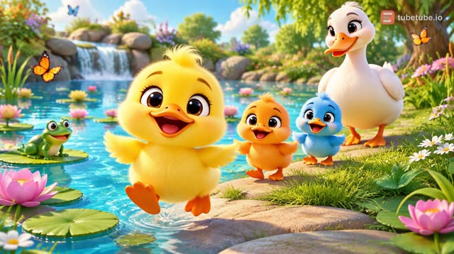 Scene 1 - Splash Little Ducklings