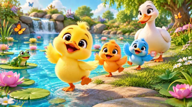 Scene 2 - Splash Little Ducklings