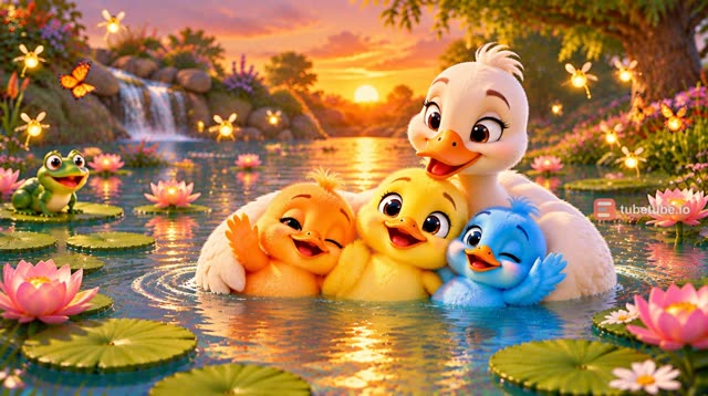 Scene 9 - Splash Little Ducklings