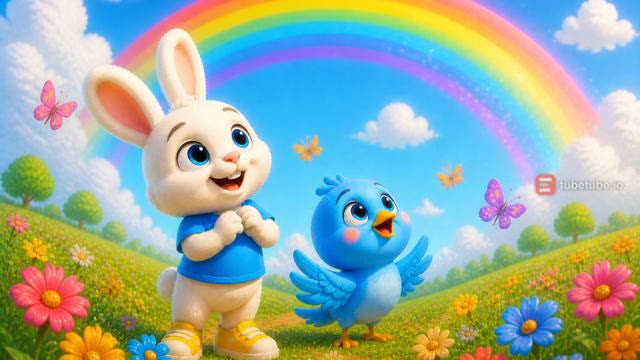 Scene 10 - Bunny Rainbow Song