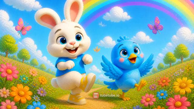 Scene 14 - Bunny Rainbow Song