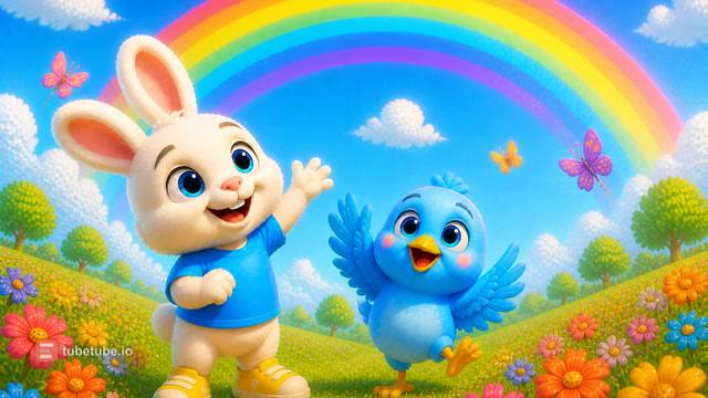 Scene 17 - Bunny Rainbow Song