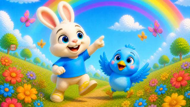 Scene 22 - Bunny Rainbow Song