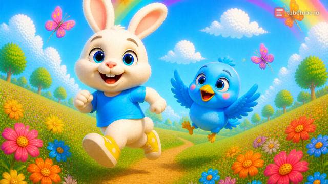 Scene 25 - Bunny Rainbow Song