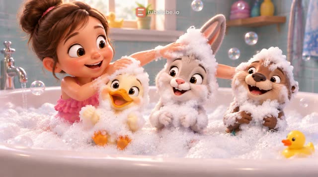 Wash, Wash, Little Duck!