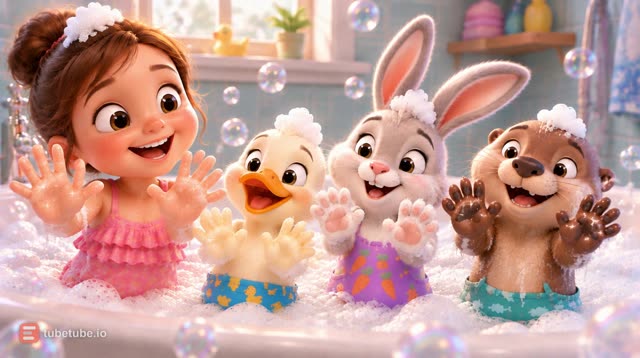 Scene 7 - Wash, Wash, Little Duck!