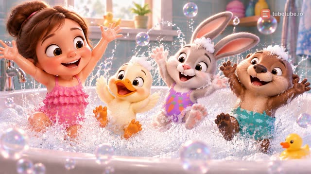 Scene 8 - Wash, Wash, Little Duck!