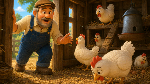 Scene 9 - La Poule aux Œufs d'Or