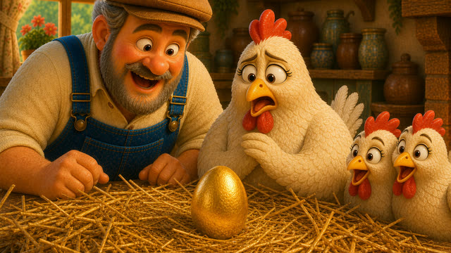 Scene 27 - La Poule aux Œufs d'Or
