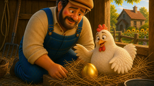Scene 57 - La Poule aux Œufs d'Or