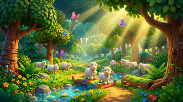 Scene 9 - La Pecora Nel Bosco