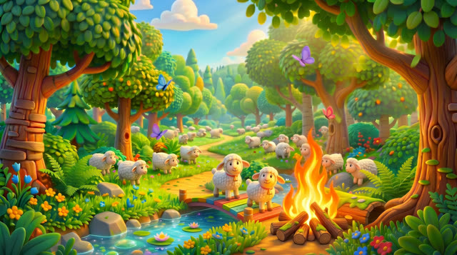Scene 12 - La Pecora Nel Bosco