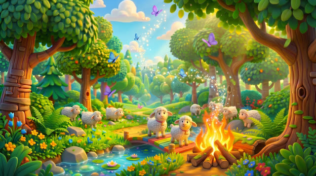 Scene 15 - La Pecora Nel Bosco