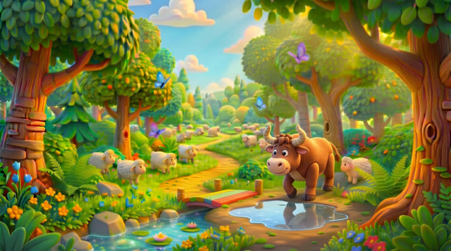 Scene 20 - La Pecora Nel Bosco