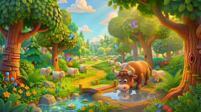 Scene 21 - La Pecora Nel Bosco