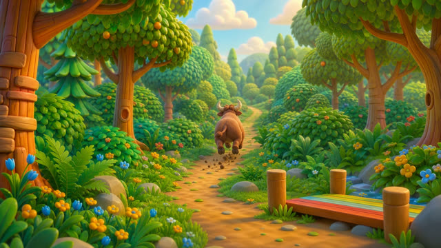 Scene 28 - La Pecora Nel Bosco